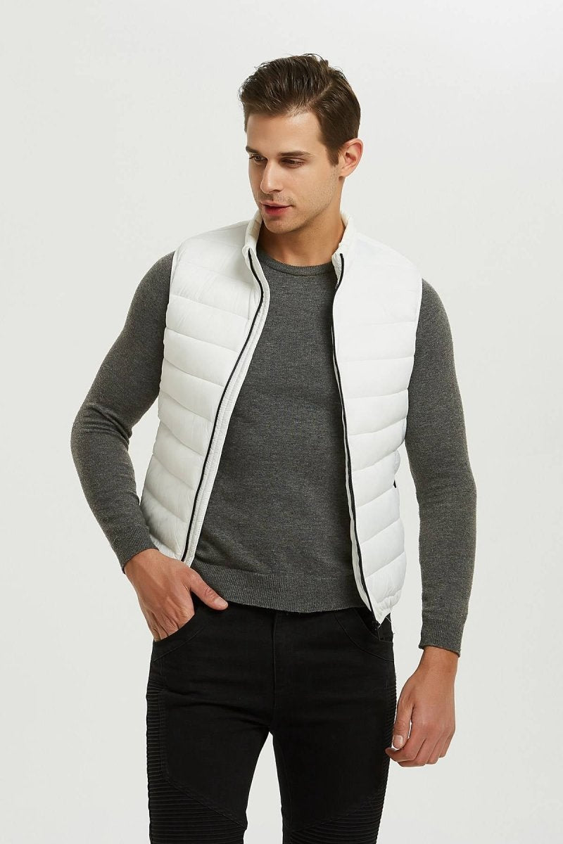 Doudoune gilet blanc KAYSER
