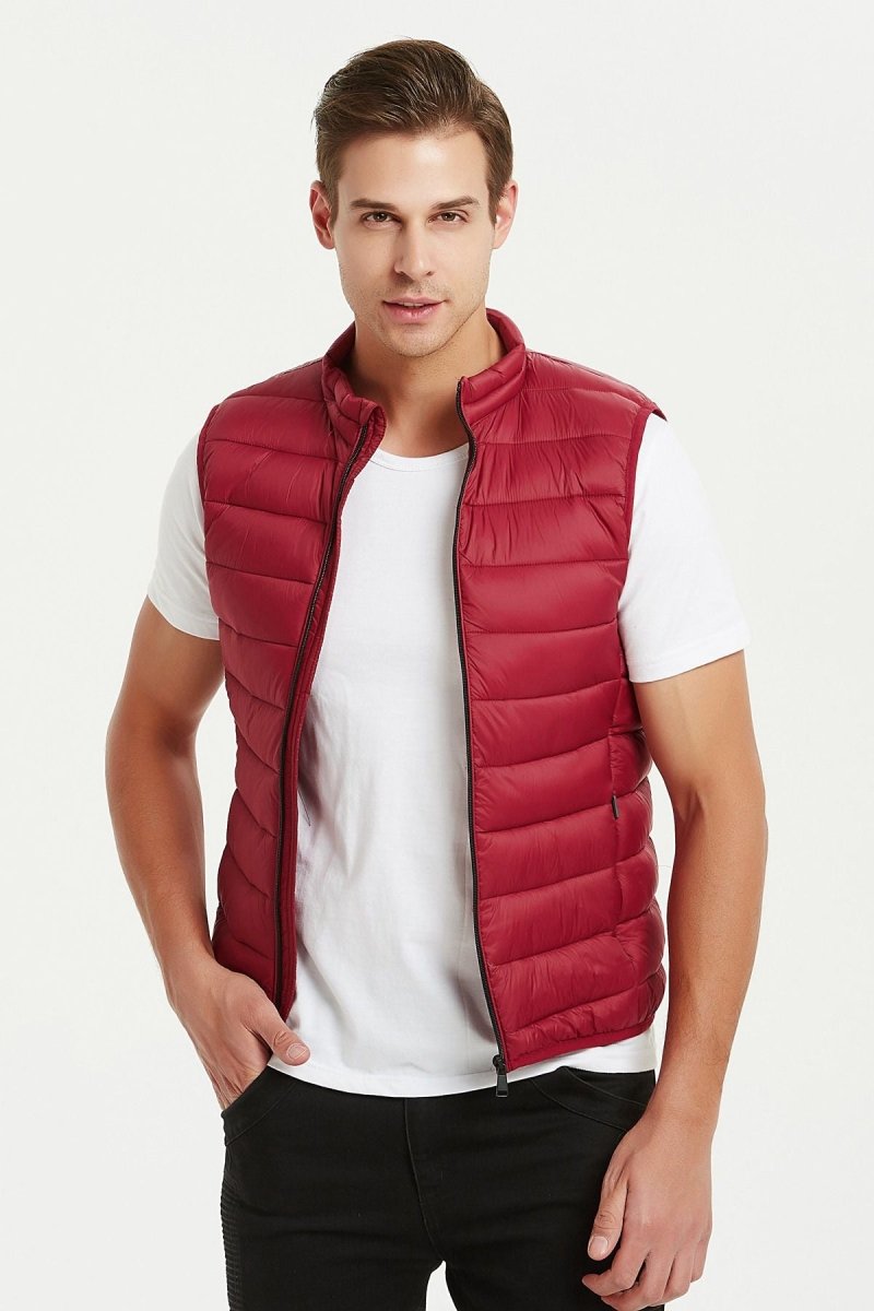 Doudoune gilet bordeaux KAYSER