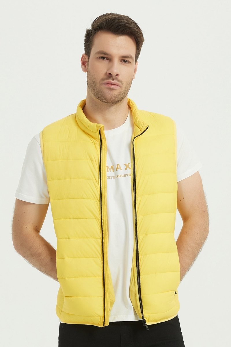 Doudoune gilet jaune KAYSER