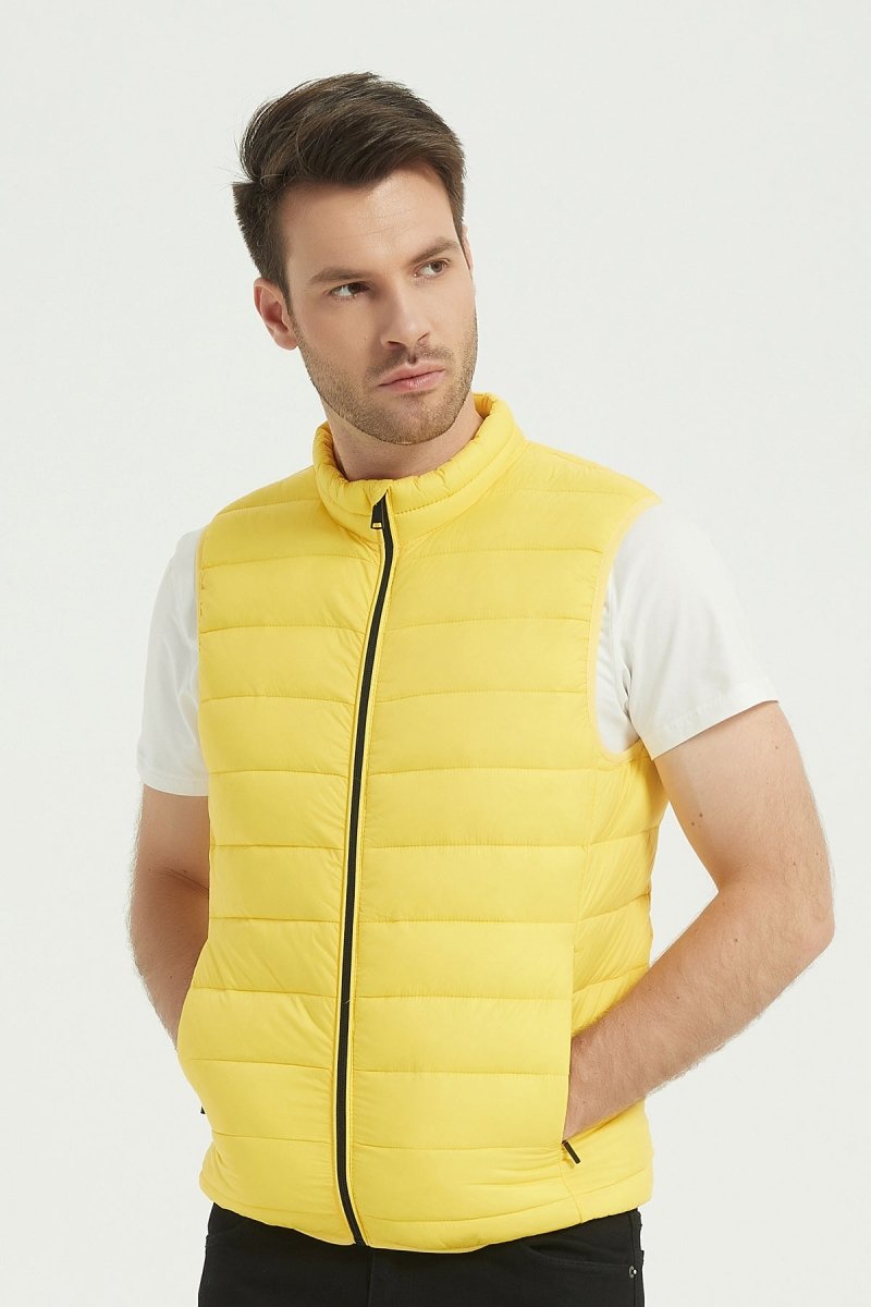 Doudoune gilet jaune KAYSER