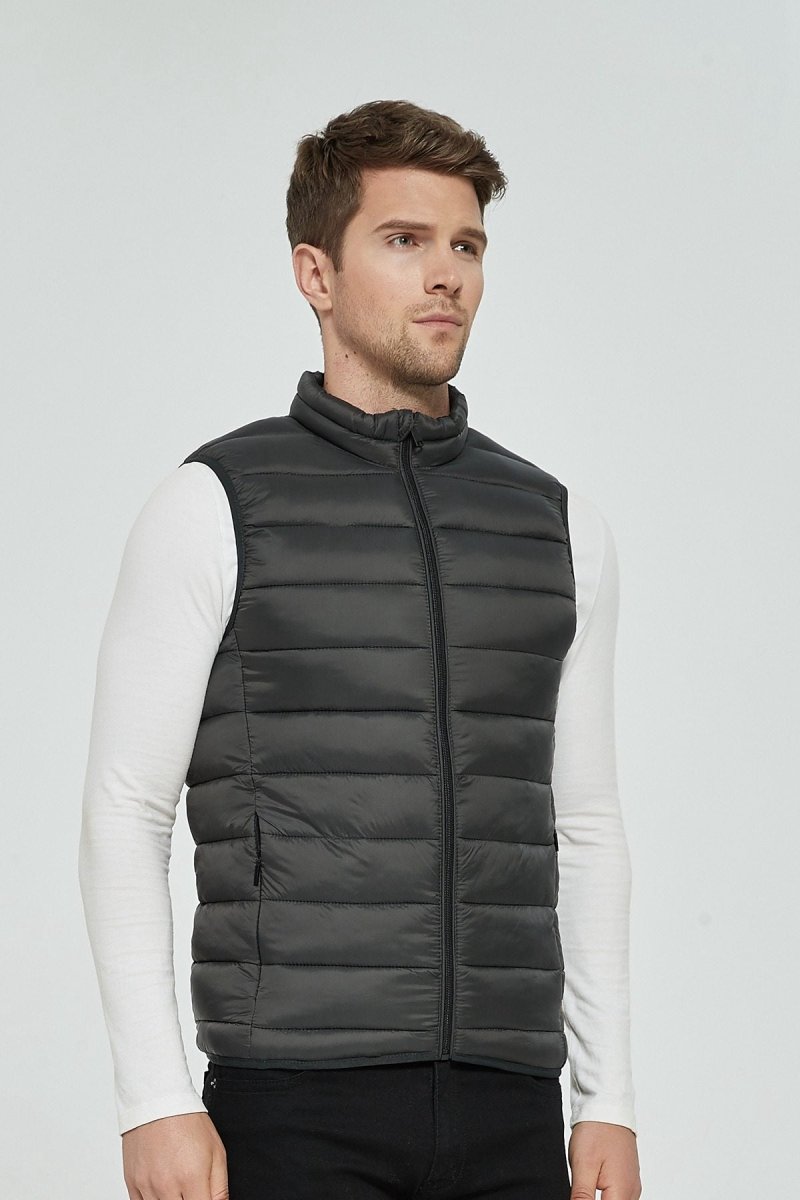 Doudoune gilet vert fonce KAYSER