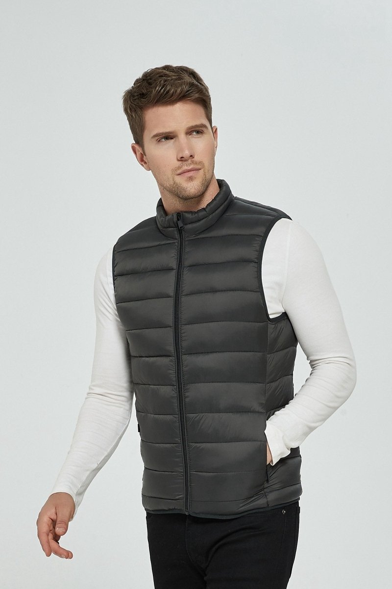 Doudoune gilet vert fonce KAYSER