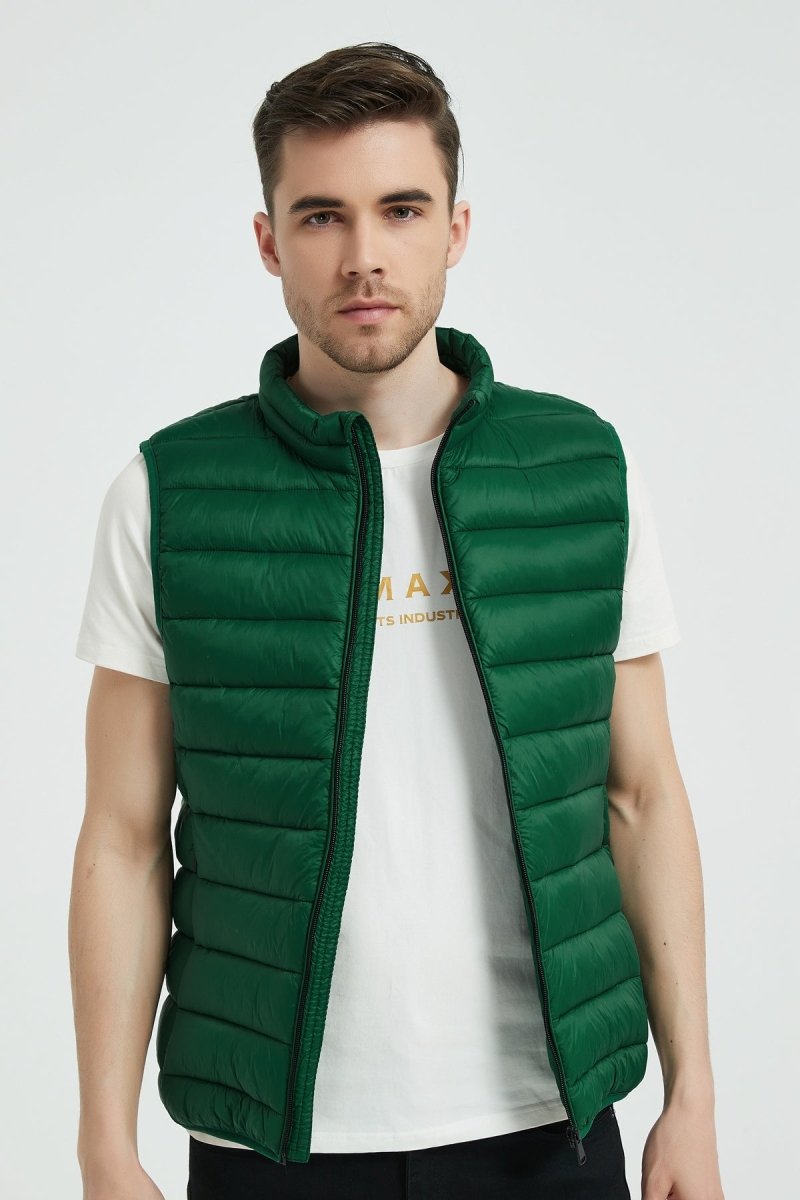Doudoune Gilet Sans Manches Homme Hiver Chaud - Veste Matelassée Casual