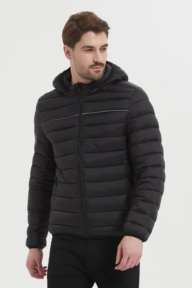 Doudoune légère avec capuche IBRAHIM pour homme Kymaxx – KYMAXX