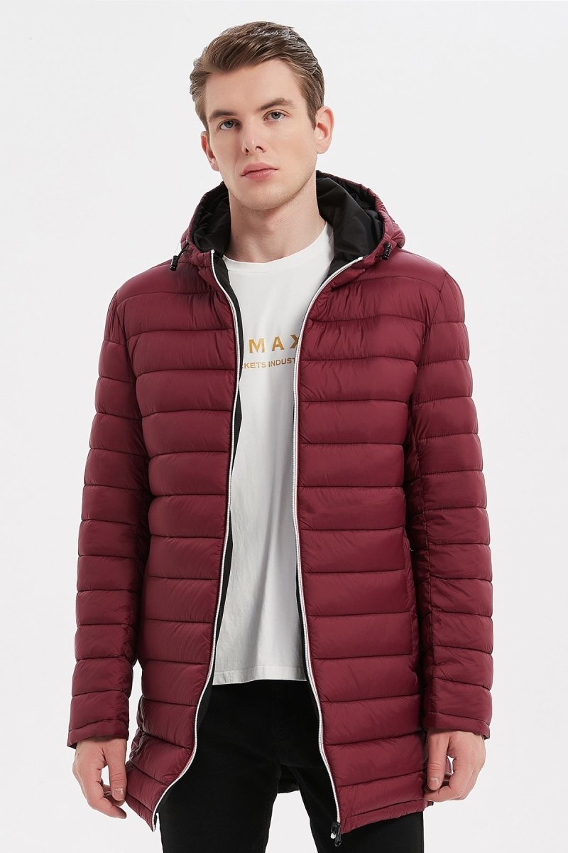 Doudoune longue fine best sale