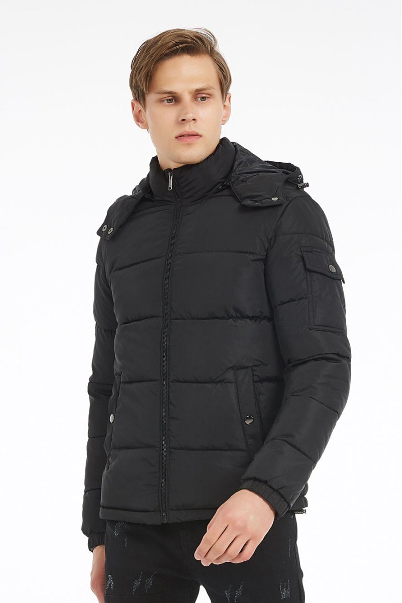 Veste Doudoune Noire Taille 1 Pour Homme - Occasion Très Bon État