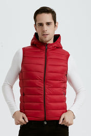 Doudoune rouge JOE