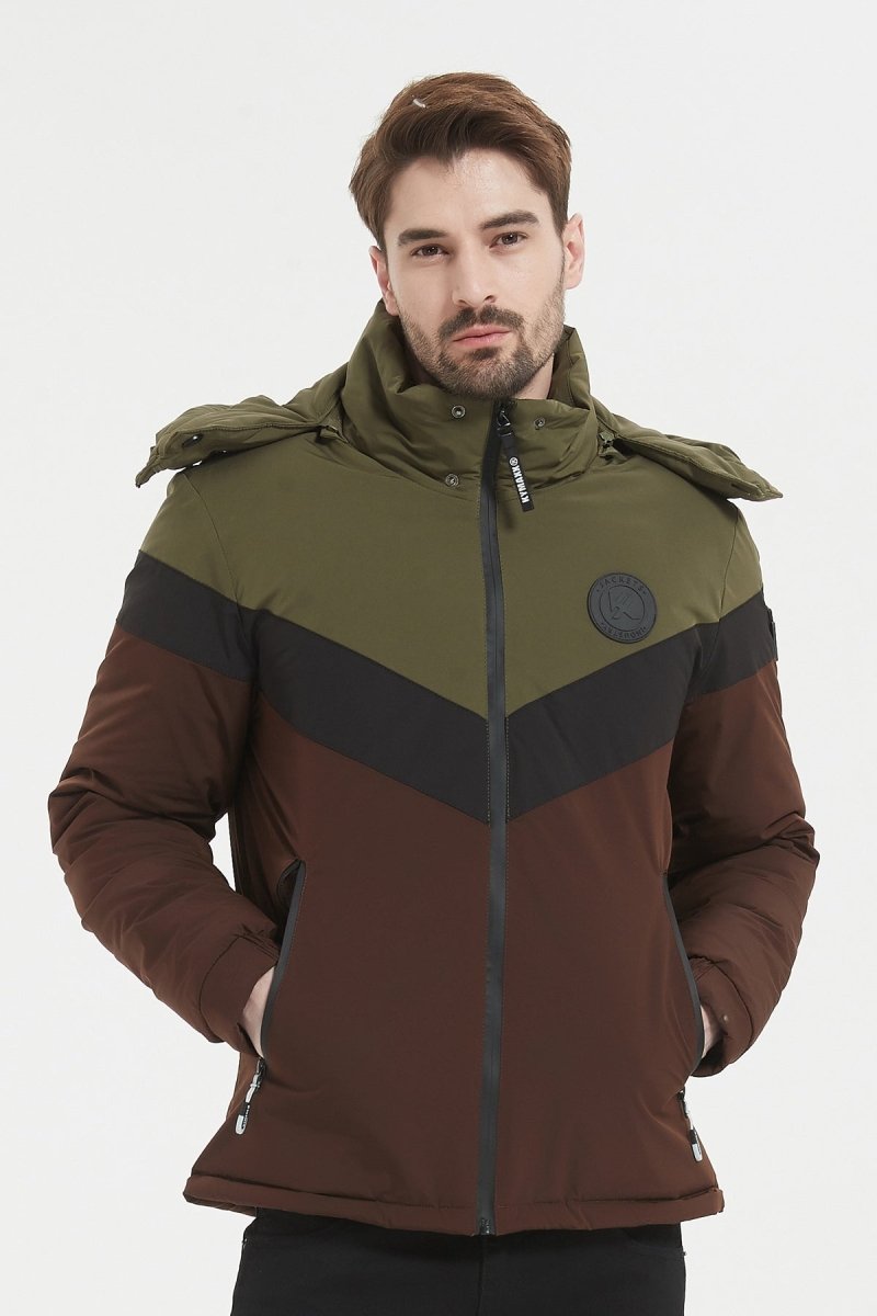 Doudoune tricolore TREVIS