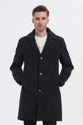 Manteau long feutré FLORIN