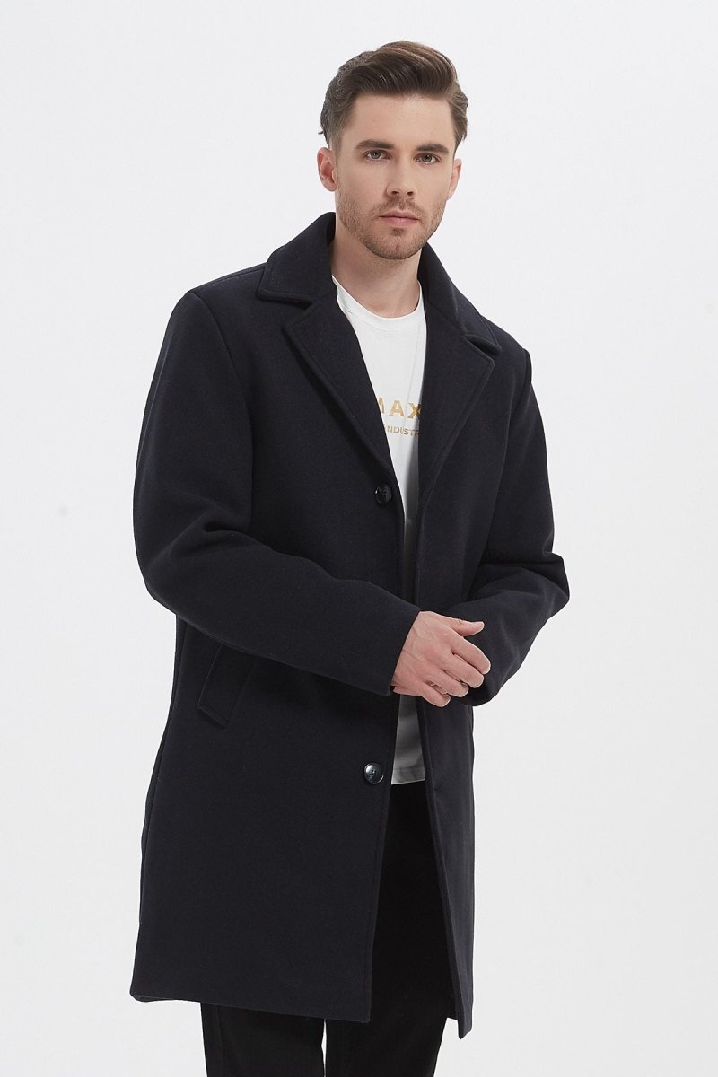 Manteau long feutré FLORIN