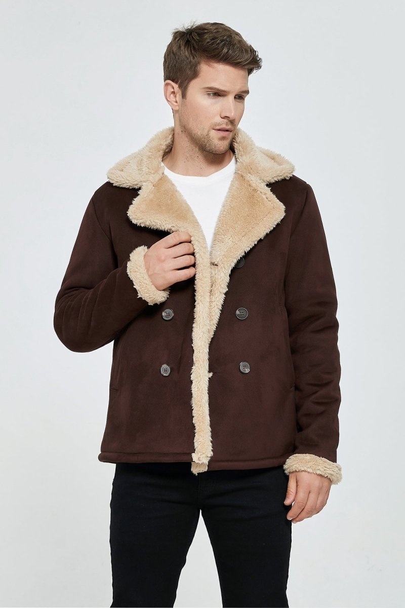 Manteau suédine ANDY