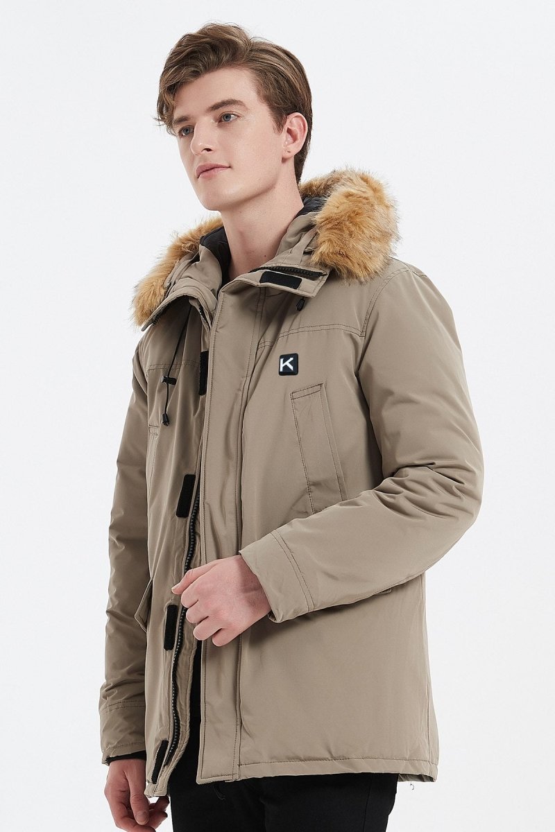 parka chauffante homme