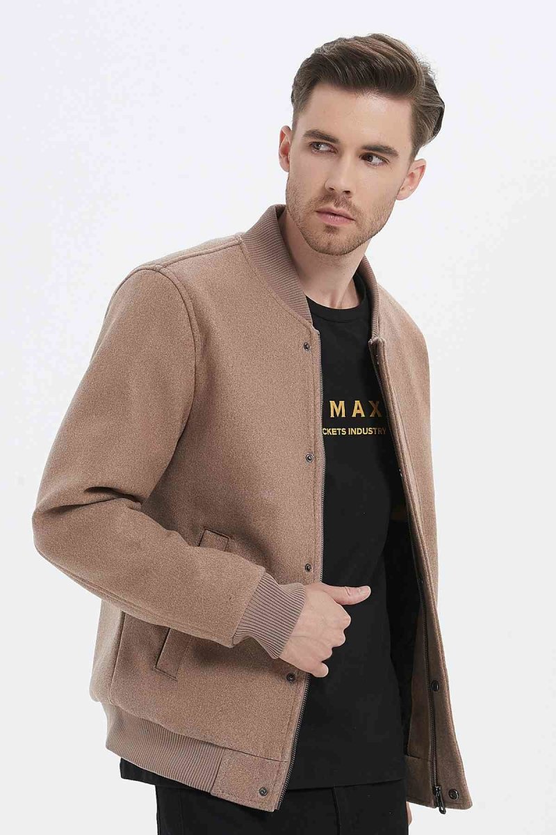 Veste droite feutree AARON