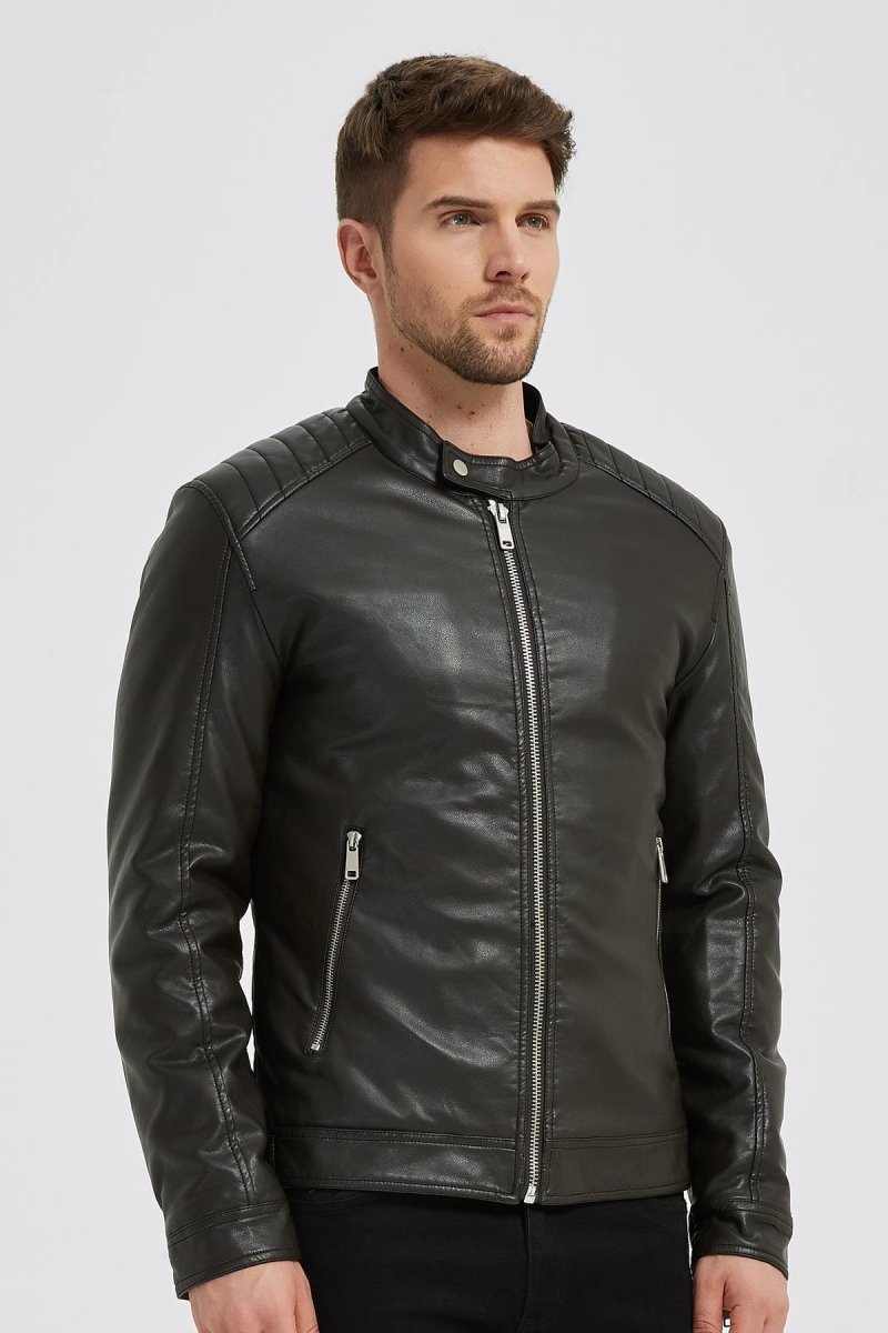 Veste en simili cuir DAVEN