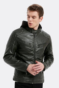 Veste en simili cuir KNÜT