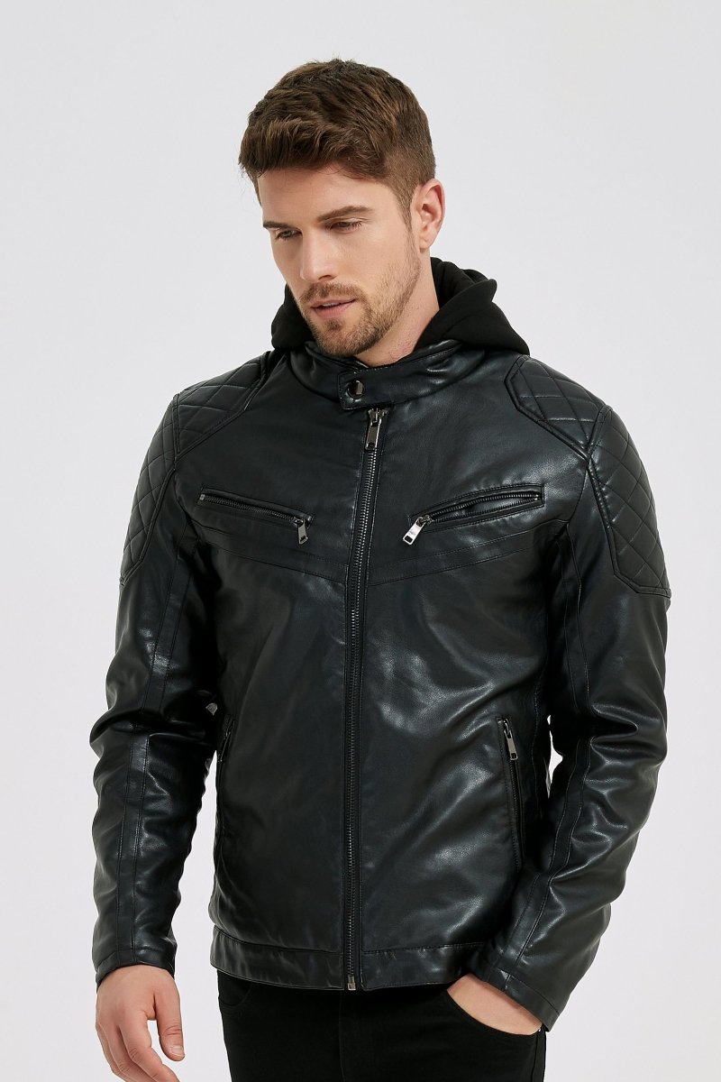 Veste en simili cuir KNÜT