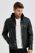 Veste en simili cuir KNÜT