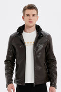 Veste en simili cuir KNÜT