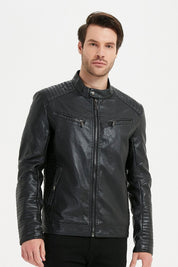 Veste en simili cuir MADS