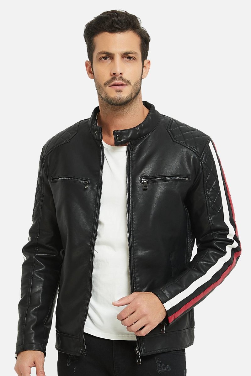 Veste simili cuir LEONARD